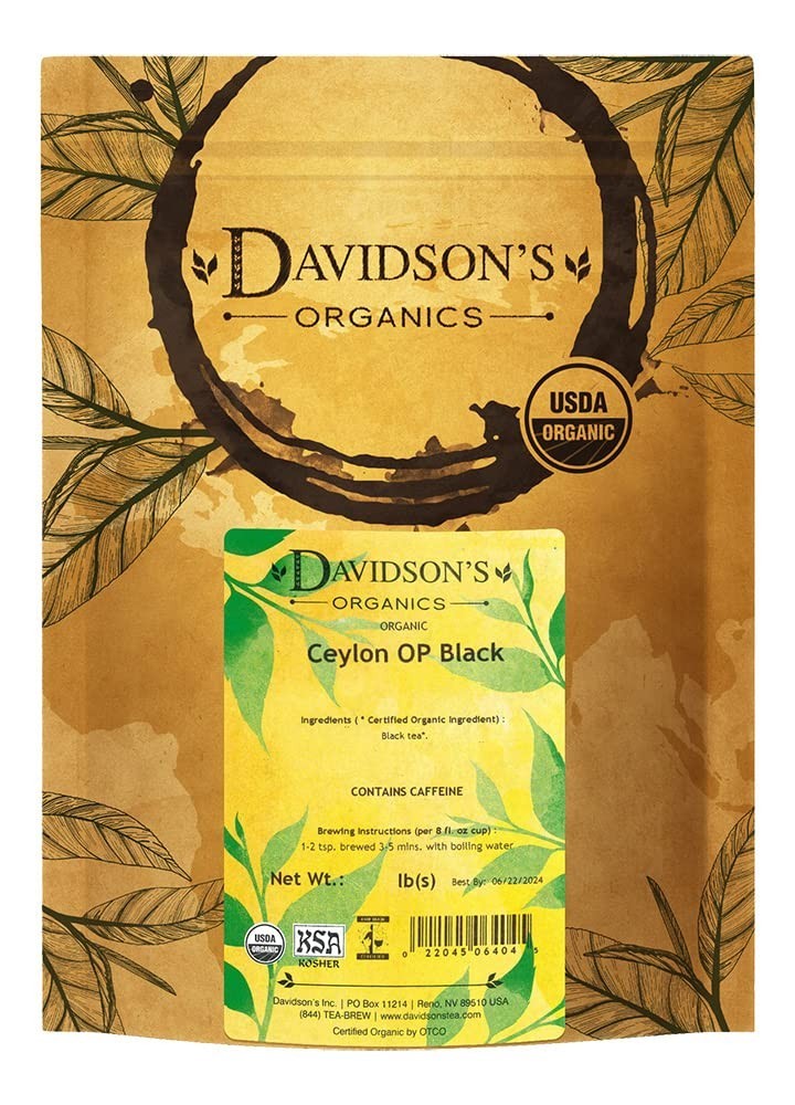 1 lb Ceylon OP Black Tea – Robust Sri Lankan Flavor Experience