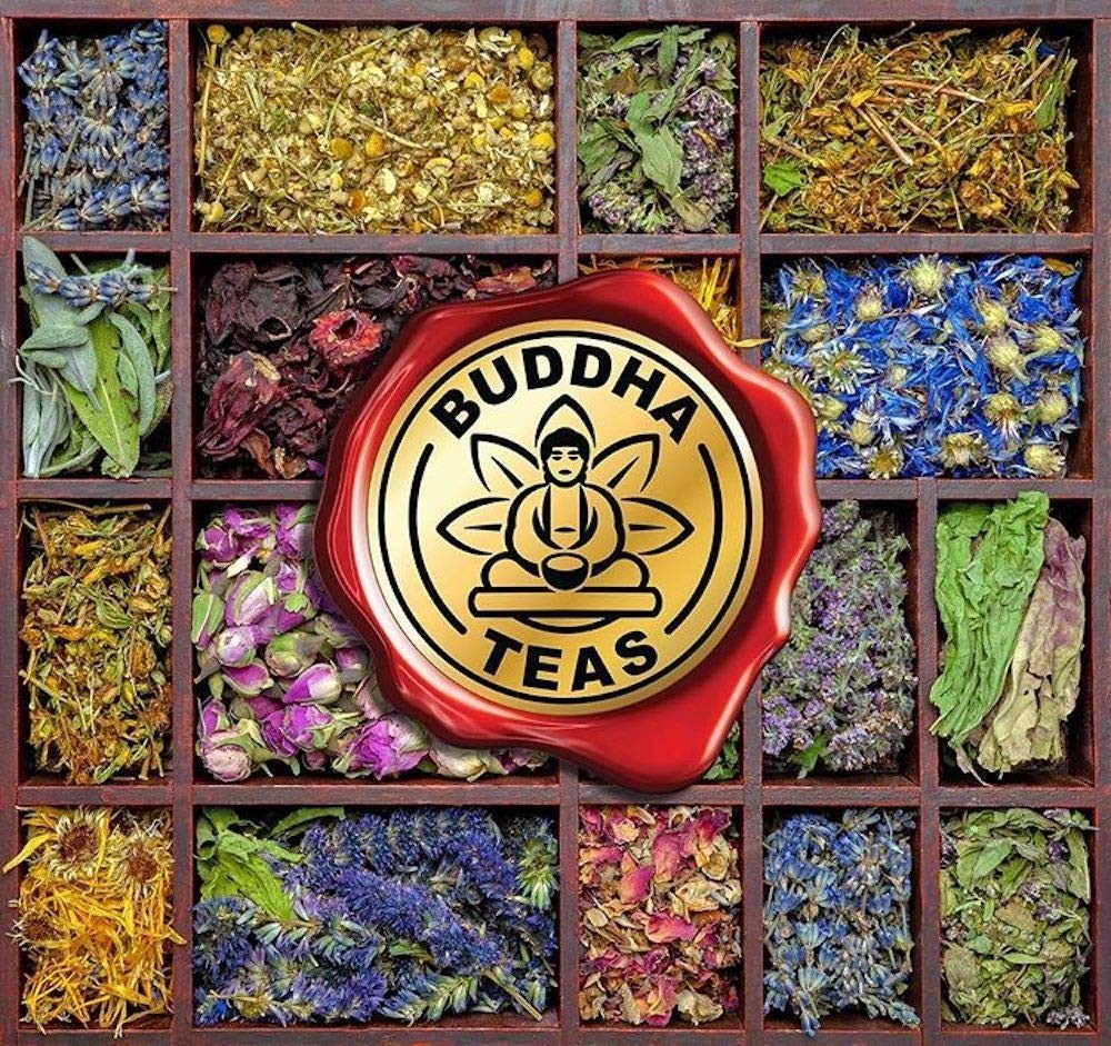 Buddha Teas Organic Herbal Tea Ashwagandha 18 Packets Each (Pack of 4)