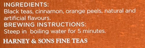 Harney & Sons Hot Cinnamon Spice Tea Tin – Black Tea with Orange & Sweet Clove