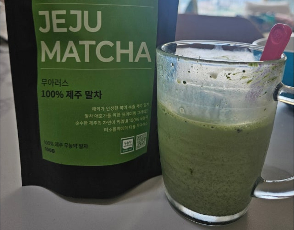 MUARUS 100% Premium Jeju Matcha Green Tea Powder 100g / Latte Baking