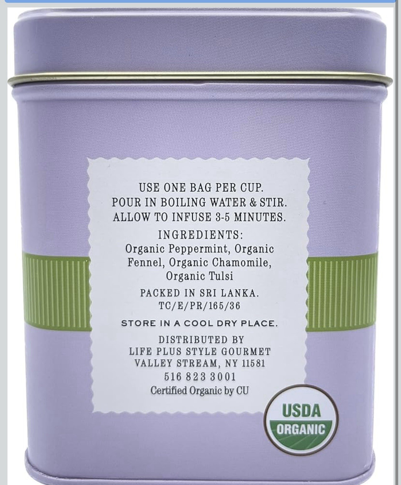 PACK OF 2, THE SECRET GARDEN ORGANIC/ SLEEP BLEND. 50 TEA BAGS.