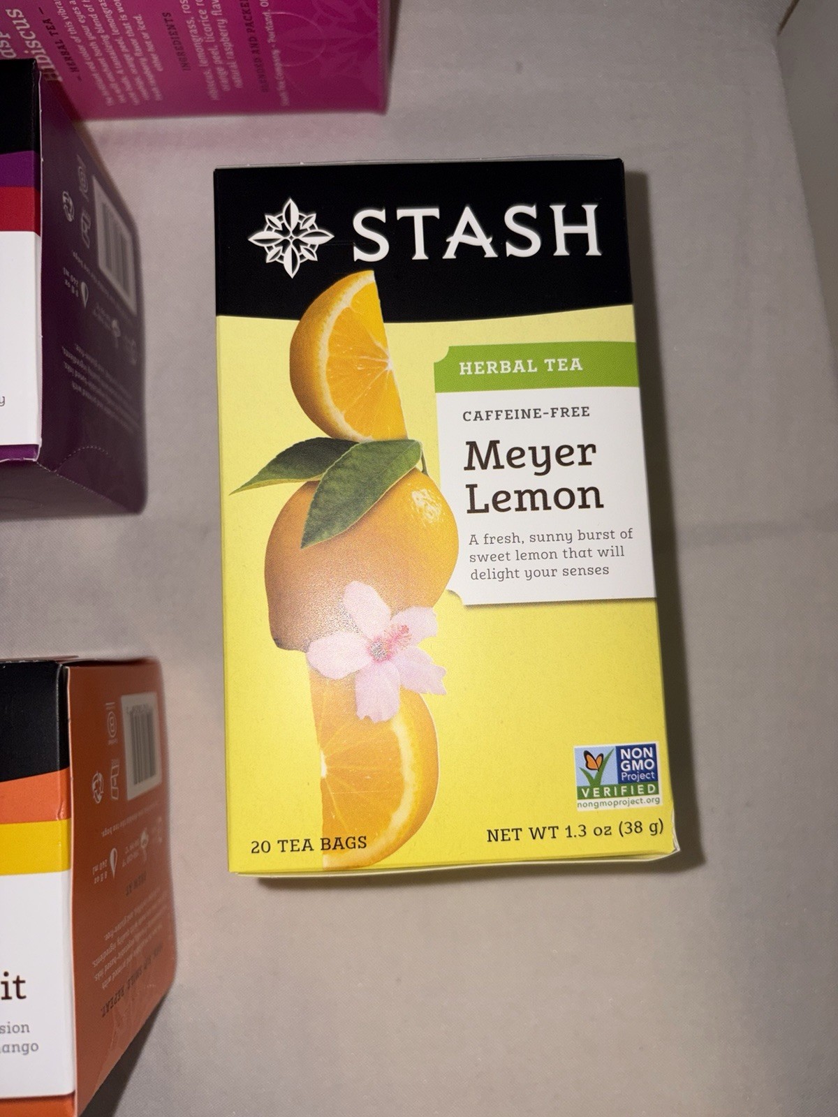 Stash Tea Bags Fruity Herbal Tea Assortment Lot Of 6 Boxes 116 Total Bags 08/26