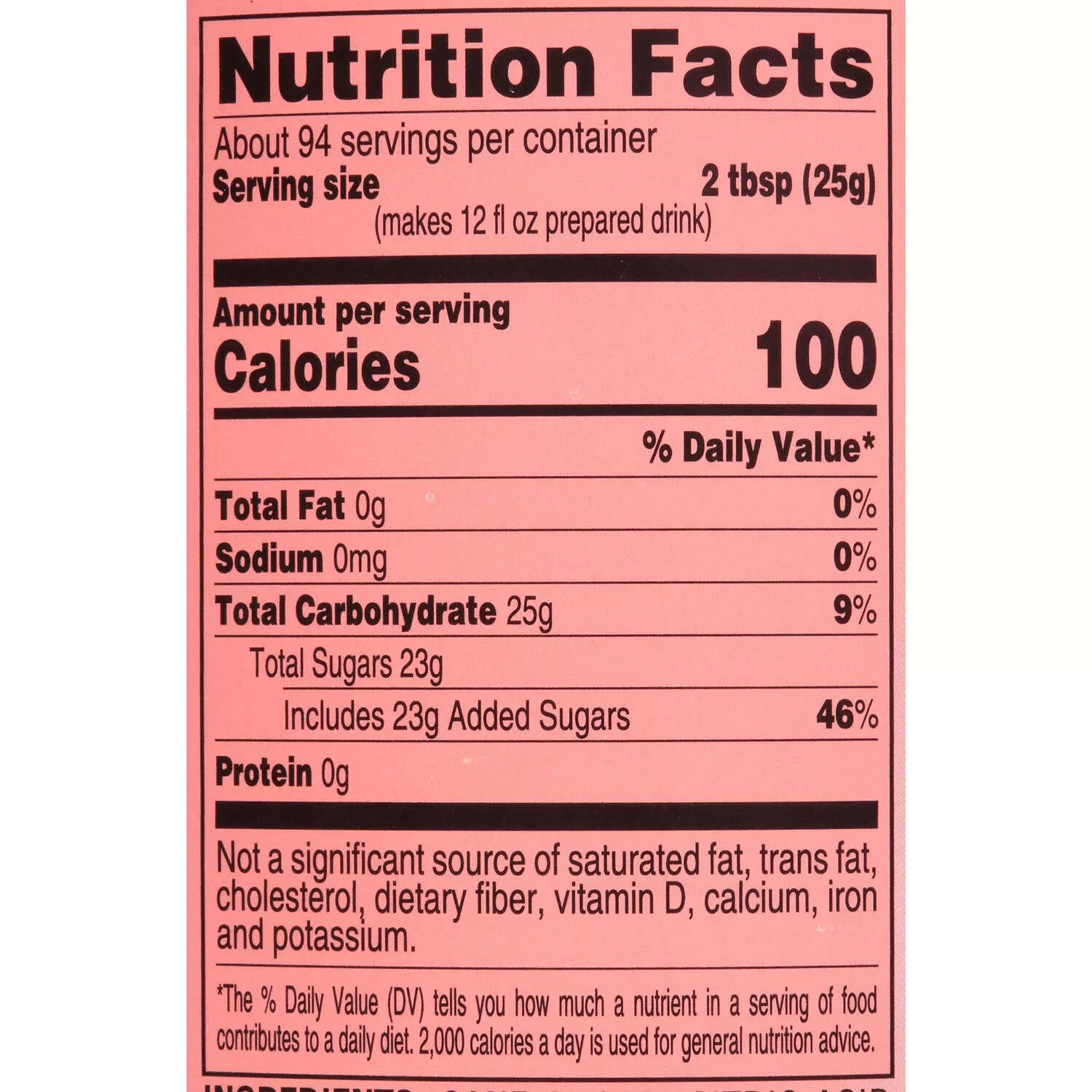 4C Peach Iced Tea Mix, 82.6 oz.