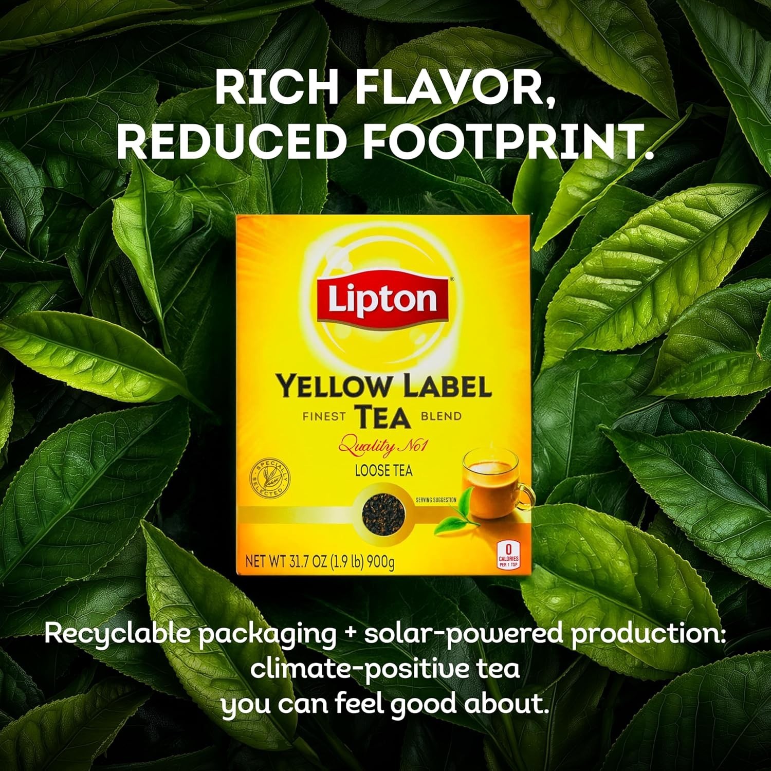 Yellow Label Finest Blend | Loose Black Tea | Quality | Strong Flavor | Arom…