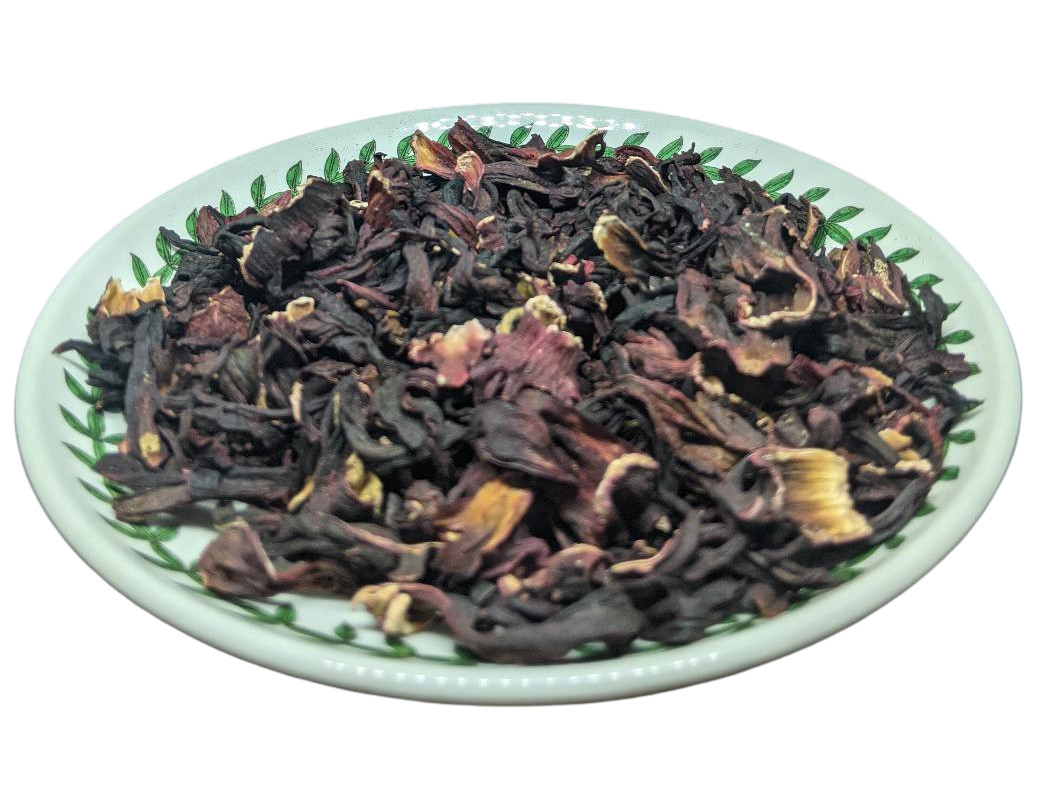 Hibiscus Flower – 2 oz – Beautiful Burgandy with Aroma, Wild Crafted