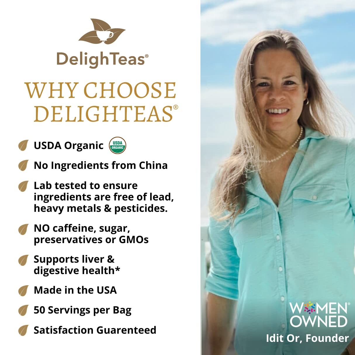 DelighTeas Liver Detox tea | Stomach Relief & Cleansing | Ayurvedic…