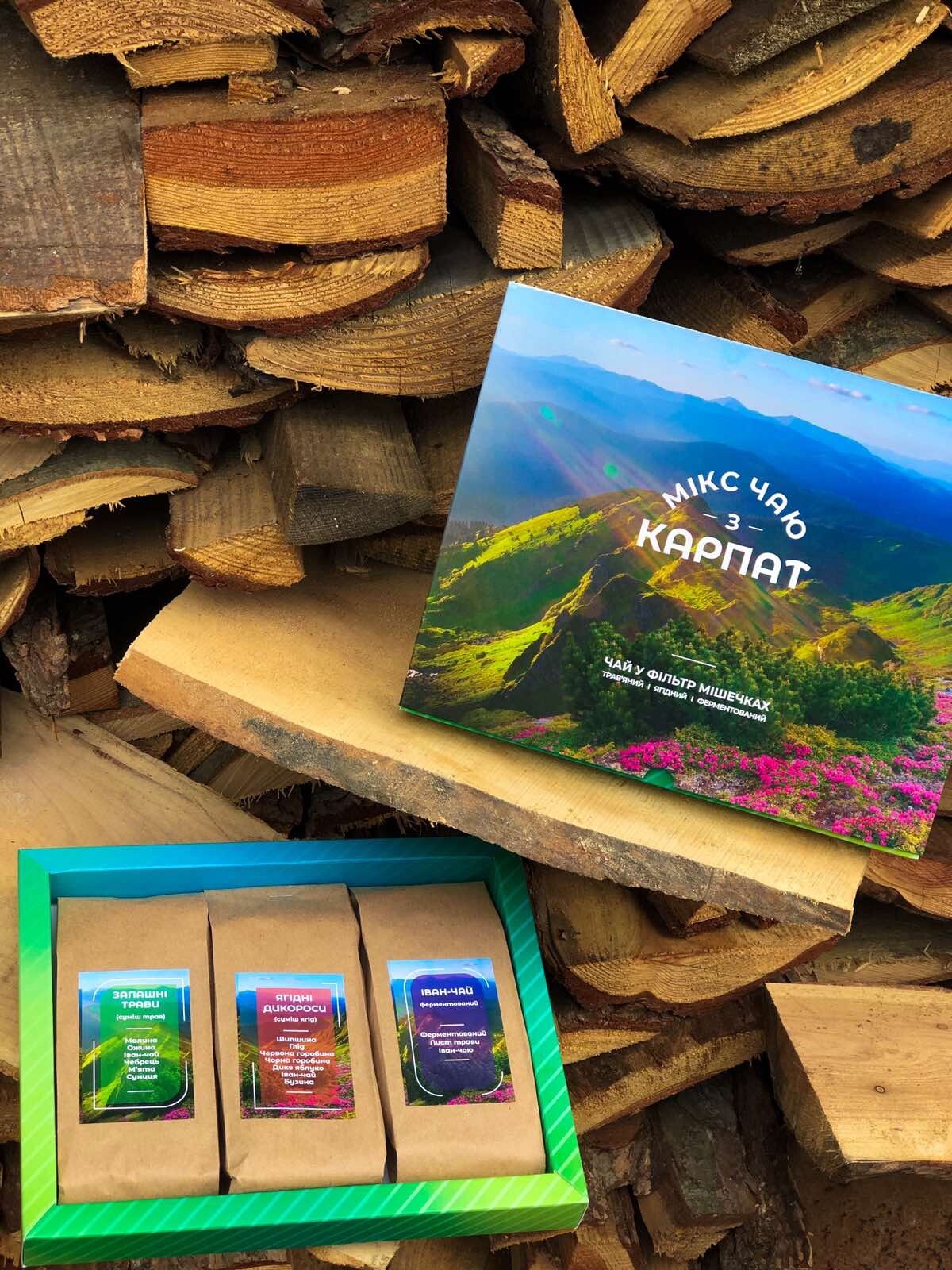 Ukrainian tea Mix Tea from the Carpathians