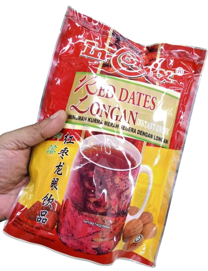 In-comix Red Dates with Longan Instant Drink ( 270 grams )