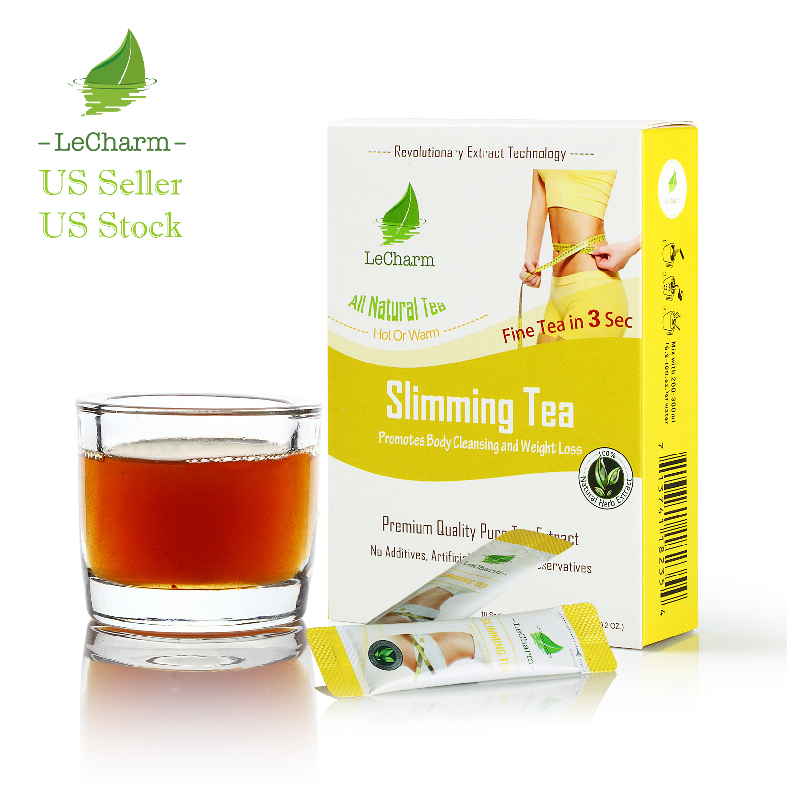 Premium 100% Natural Slimming Organic Oolong Tea Extract Sugar Free(10 Sachests)