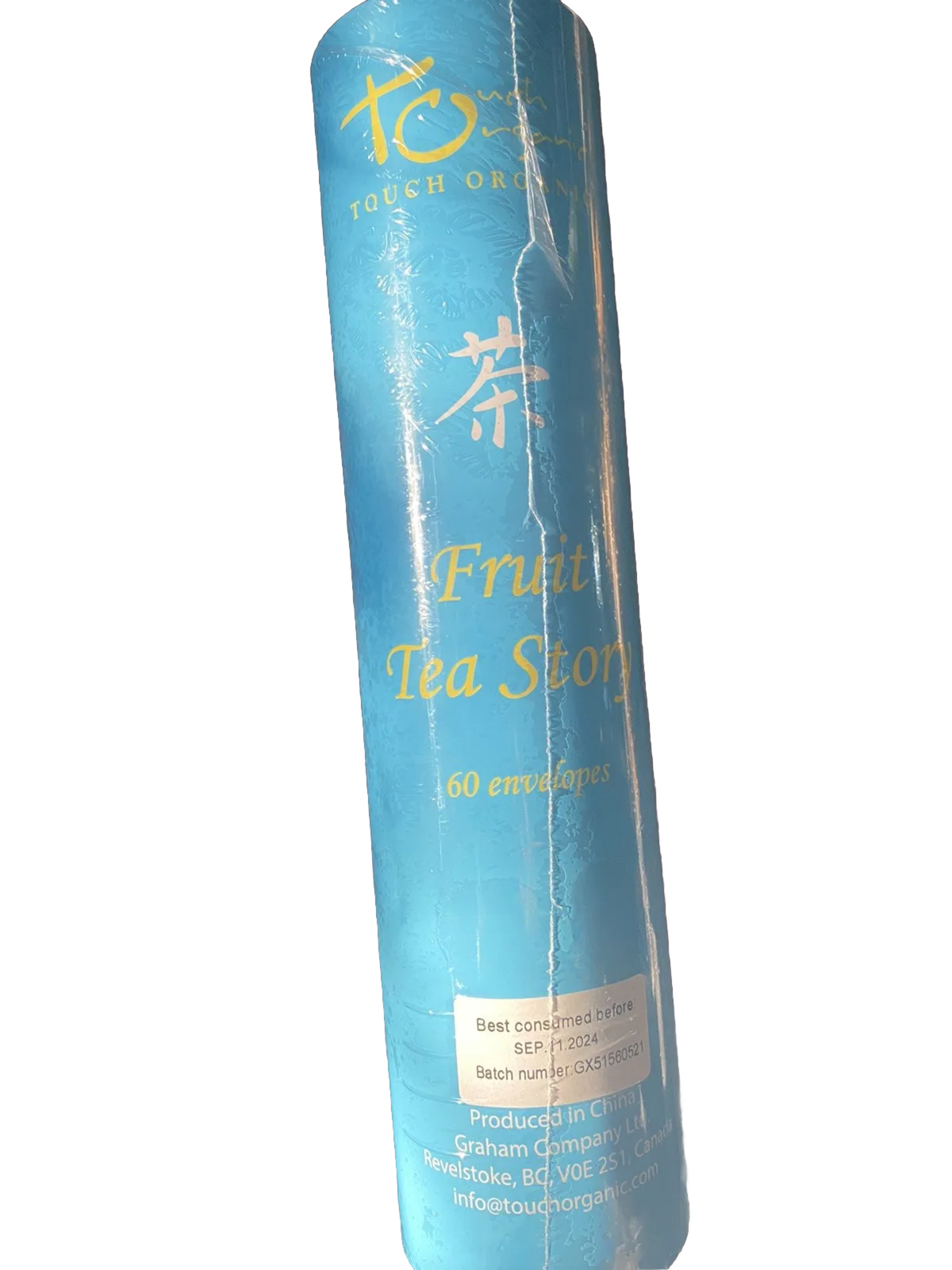 Touch Organic Tea Blends FRUIT TEA STORY Tin Book 60 Pages Elegant Tea Gift ☕️