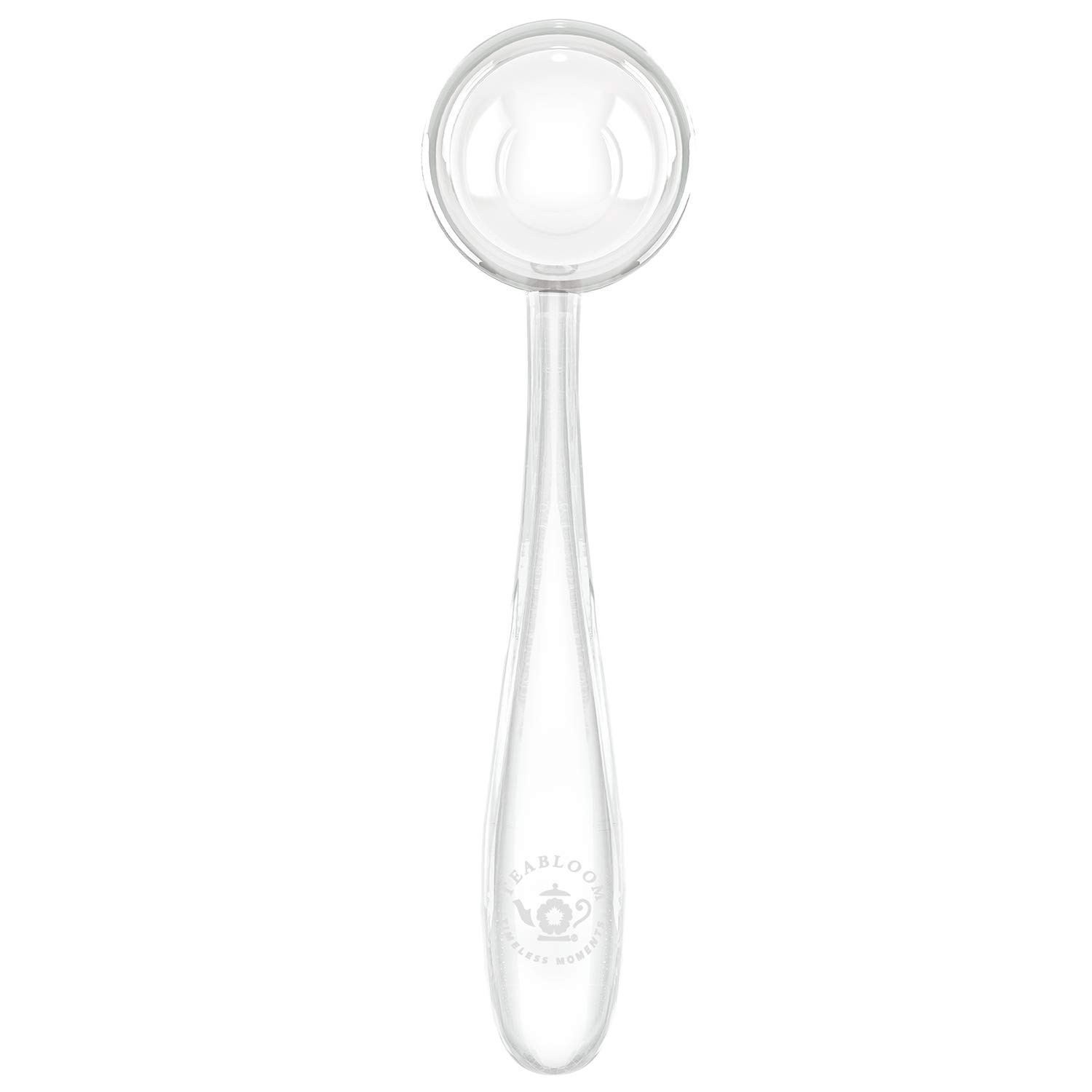 Teabloom Perfect Measure Loose Leaf Tea Spoon – 100% Lead-Free Clear