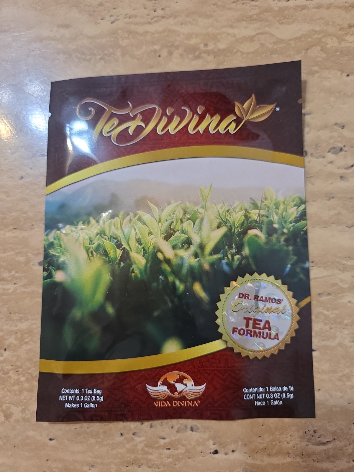 TeDivina Dr. Ramos’ Original Tea Formula Herbal Caffeine Free Tea Bags 6 Pack