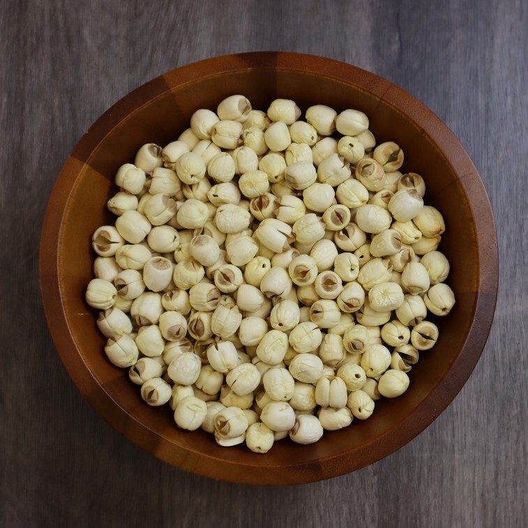 Premium Raw White lotus seed core removed, natural herbal tea& soup 225g 建宁去芯莲子