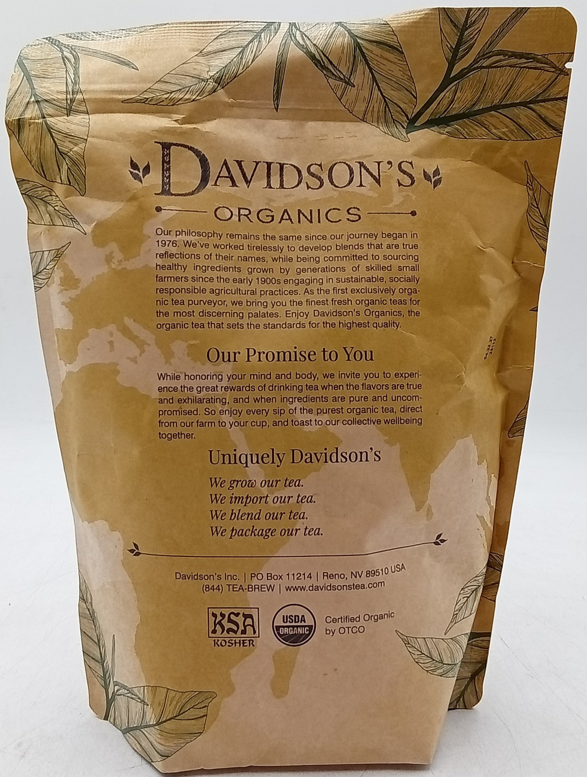 Davidson’s Tea Bulk English Breakfast 16 Ounce Exp 4/27