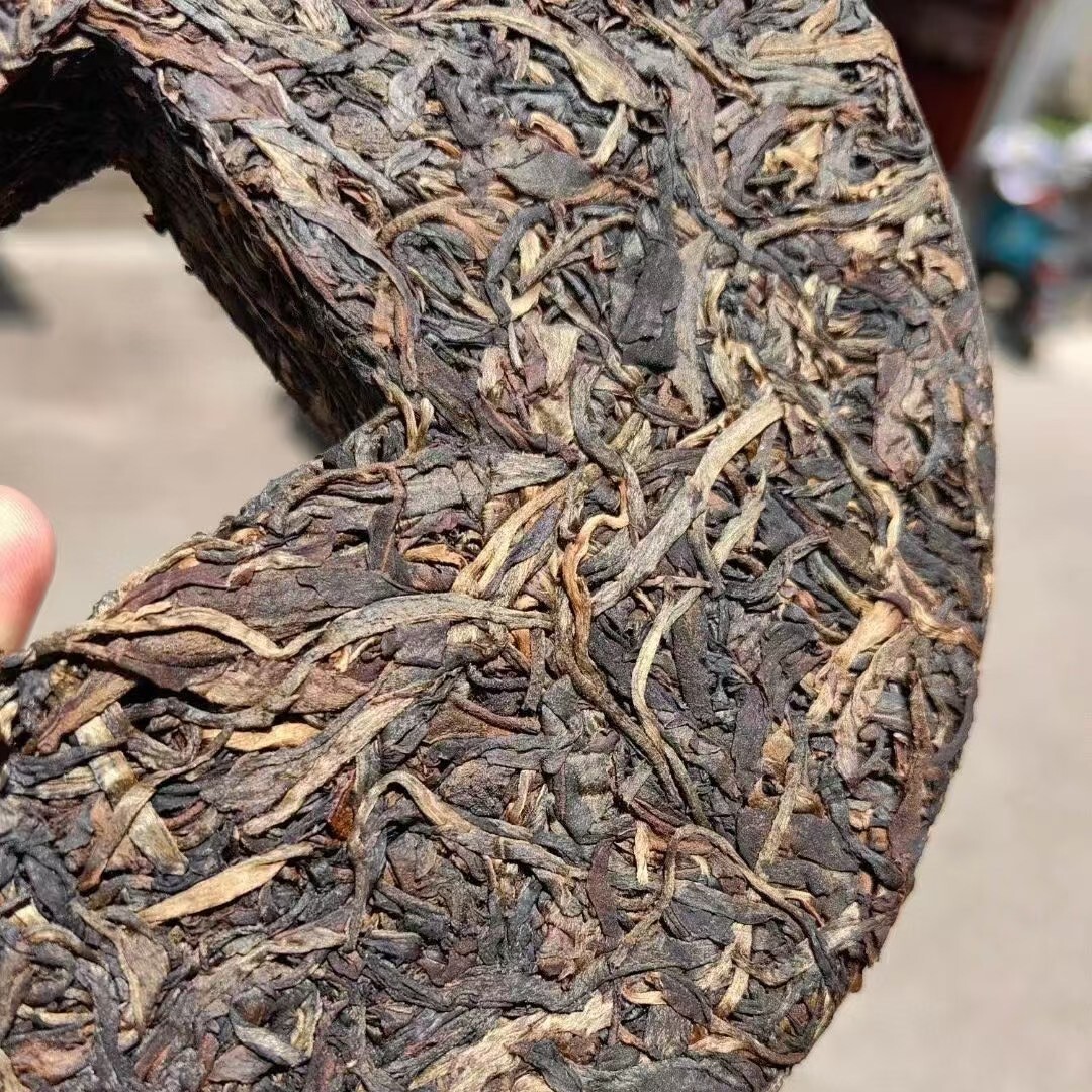 雲海圓茶(銅錢餅),90年代,生茶,400g