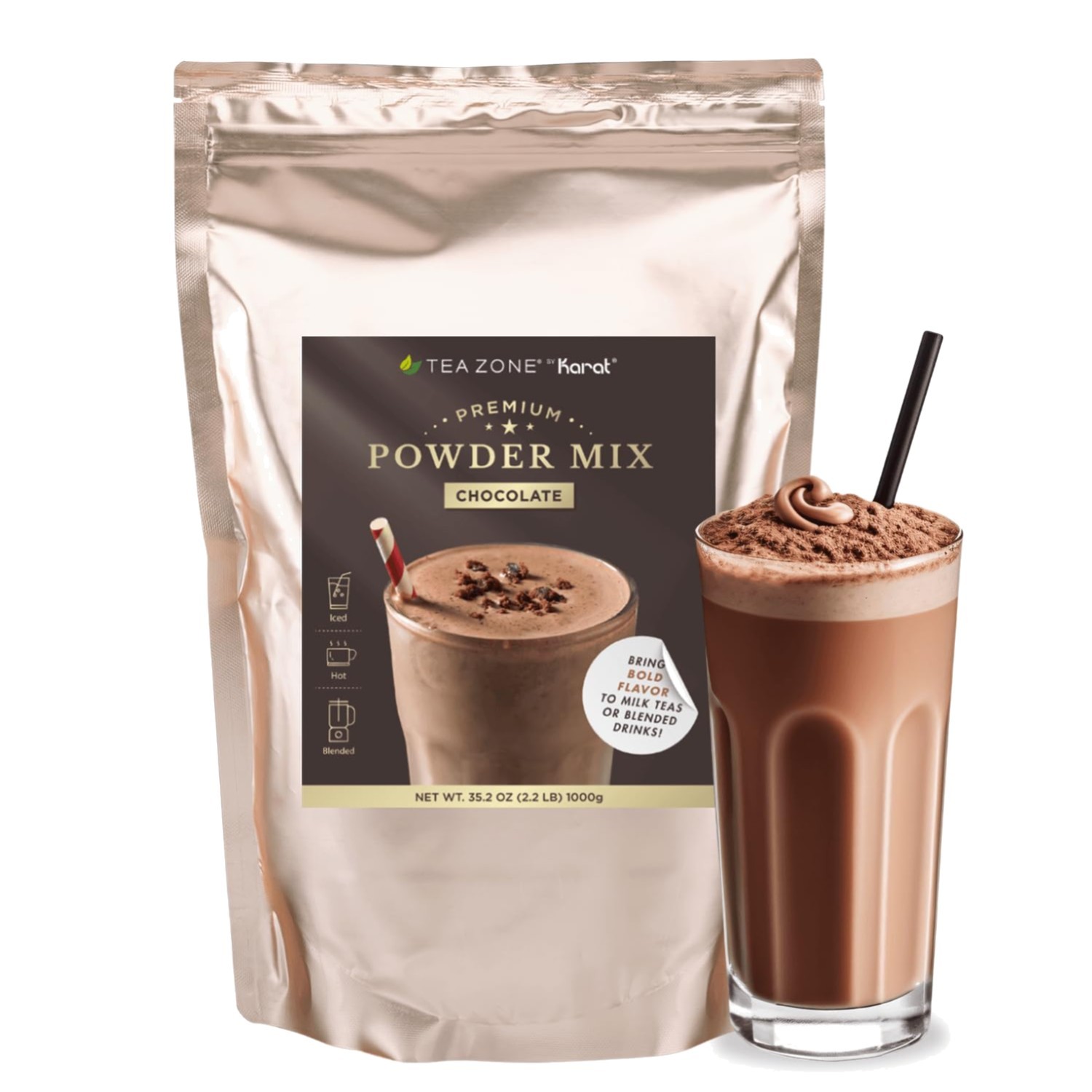 2.2 lbs Chocolate Powder