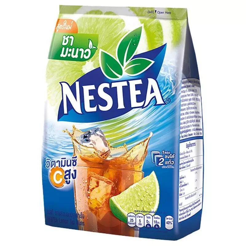 1 Pack Nestea Instant Lemon Tea 13g X 18 sachets 3 in 1 Halal Thailand