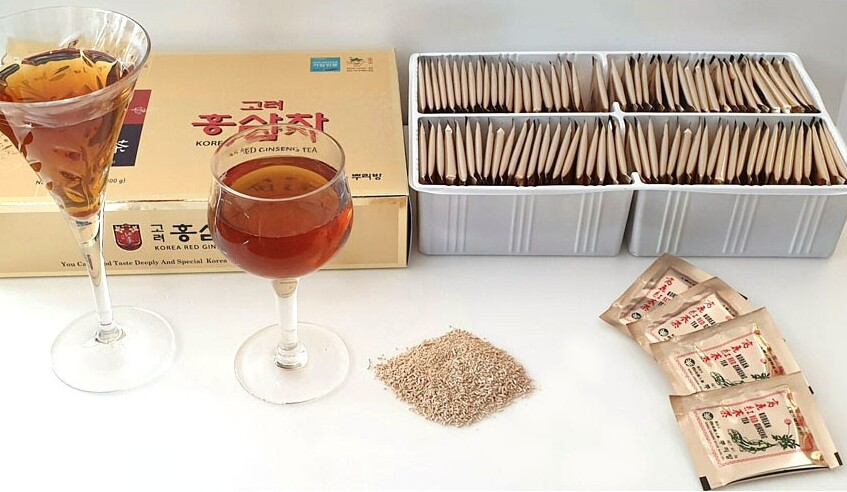 Anti Stress Fatigue Korean Red Ginseng Extract Red Ginseng Root Tea 3g 100p 50p