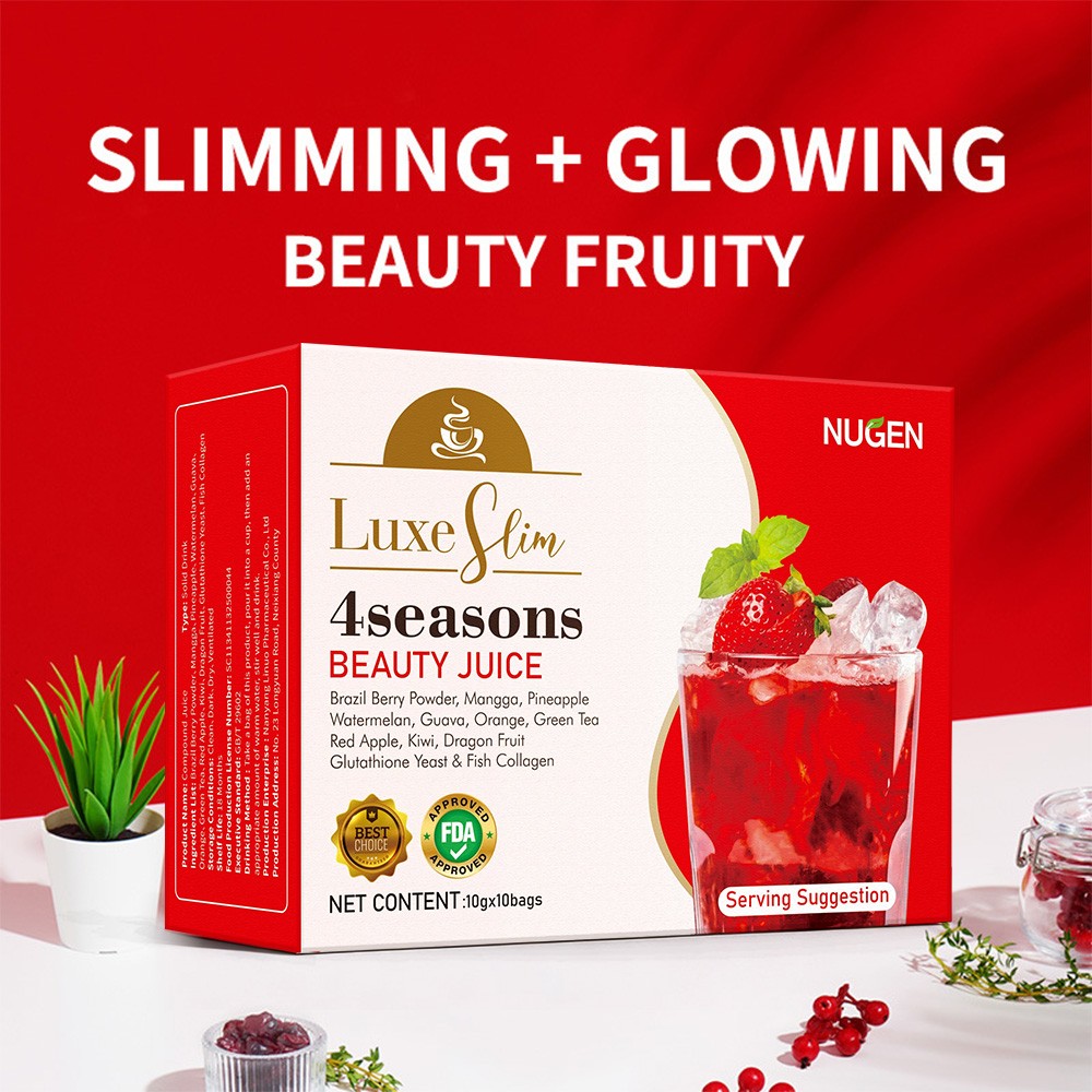 4 Seasons Beauty Juice,Support Weight Management,Promote Digestive Skin Health