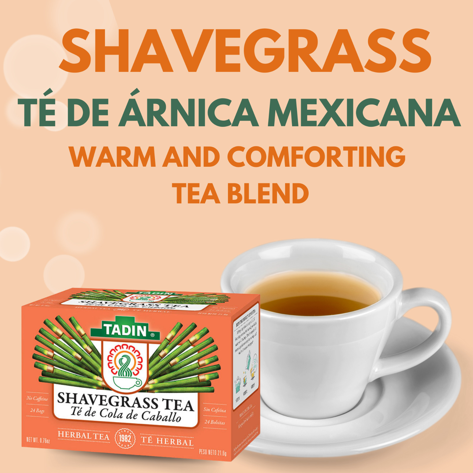 TADIN SHAVEGRASS TEA 24 BAGS 0.76oz