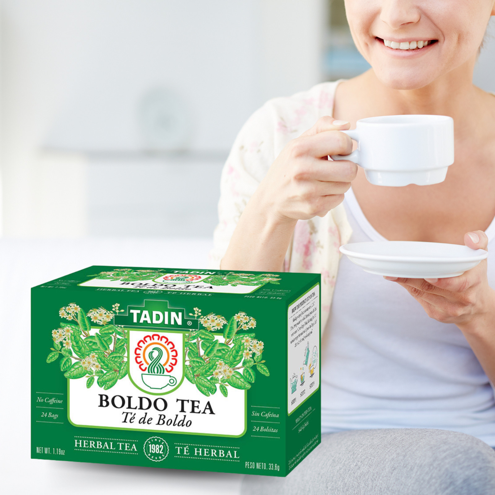 Tadin Boldo Herbal Tea (24 Teabags)