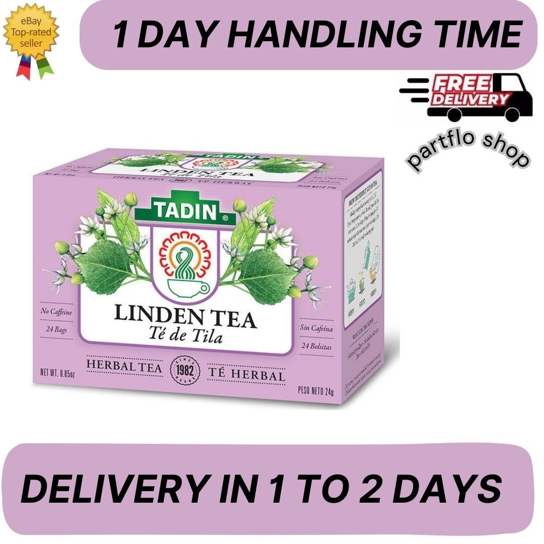 Tadin Tila Herbal Tea, Linden 24 ea ( Pack of 4 )
