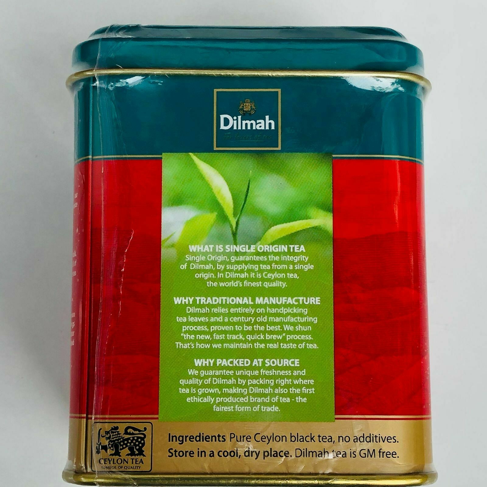 Ceylon Black Tea English Breakfast Dilmah 100% Natural Loose Leaf Single Estate
