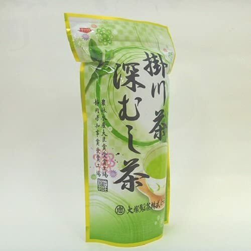 Japanese Kakegawa Shizuoka cha Green Steamed Tea 300g Japan Made [easy-to-drink]
