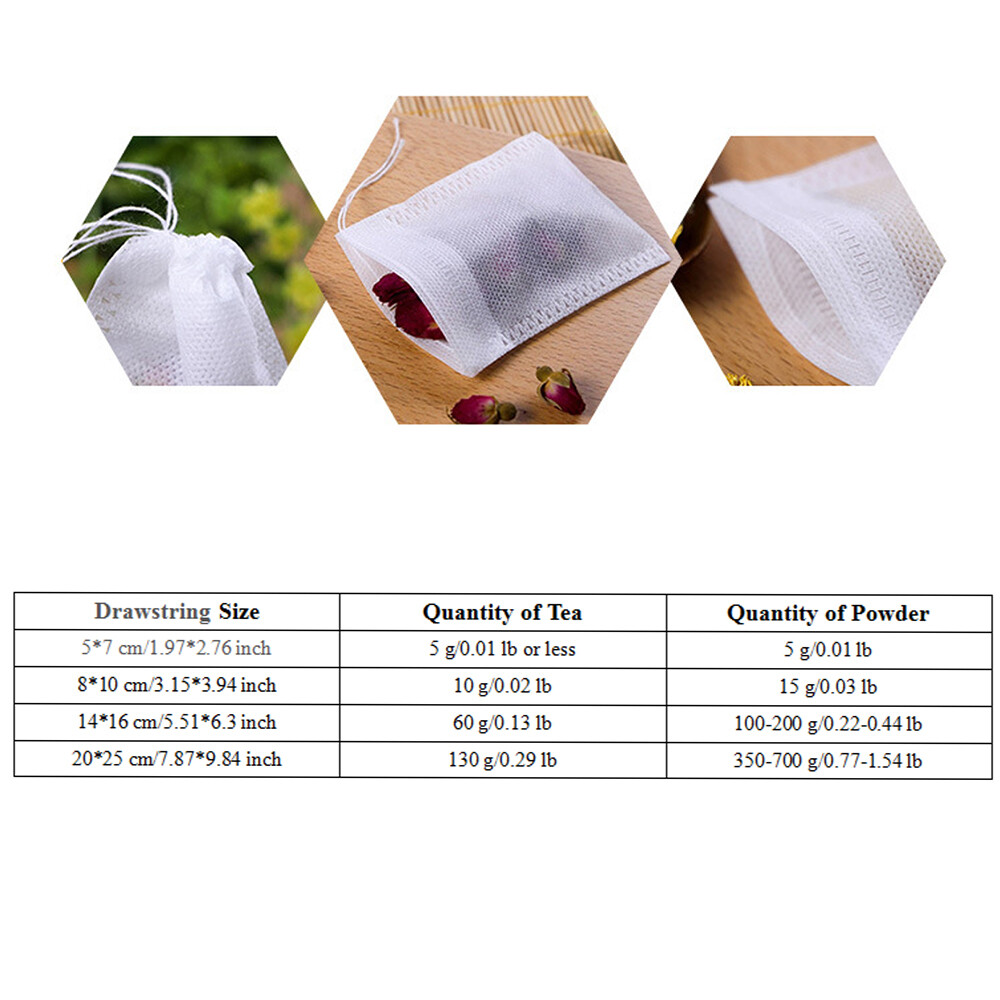Drawstring Non-Woven Filter Bag High temperature resistance Double S fabric