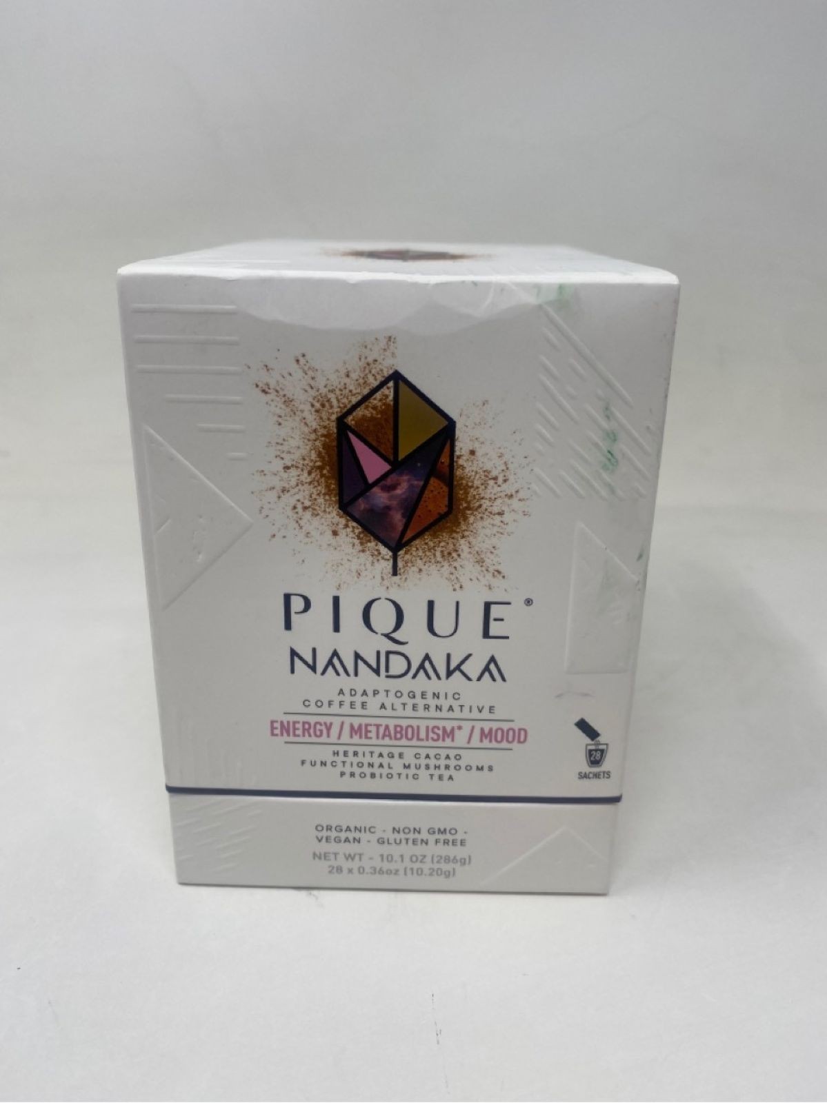Pique Nandaka Adaptogenic Coffee Alternative 1 Bx 28 Sachets EXP 5/27