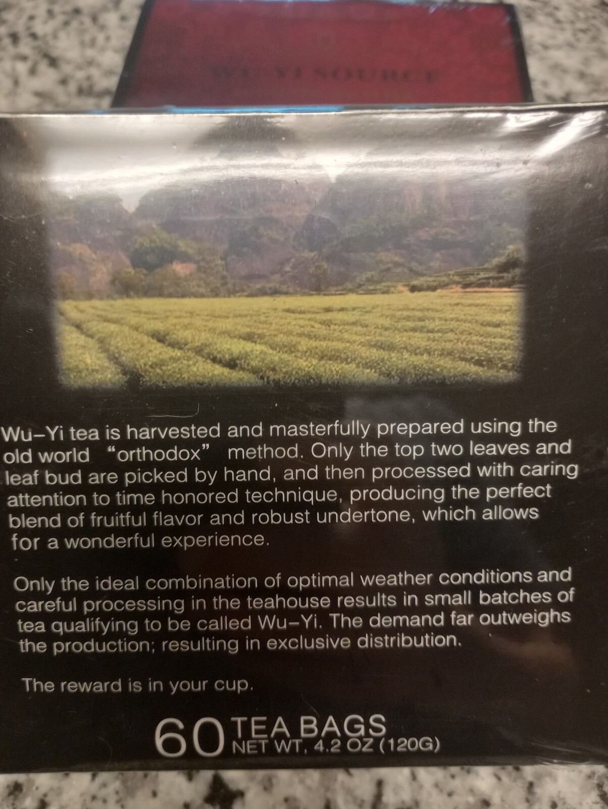 Authentic Wu Yi Source Oolong Tea 60 Premium Tea Bags