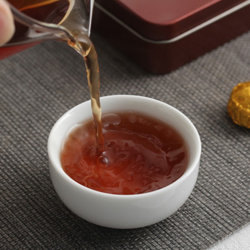 75g Authentic Yunnan Pu’er Tea Ripe Tea Glutinous Rice Fragrant Xiaotuo Tea
