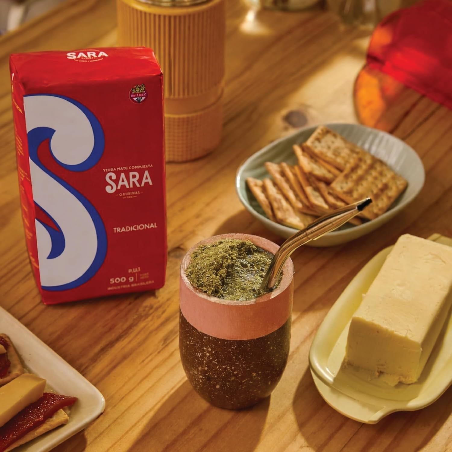 SARA Yerba Mate Elaborada Tradicional 1 kg (2.2 lb) | Uruguayan Yerba Mate Tea –