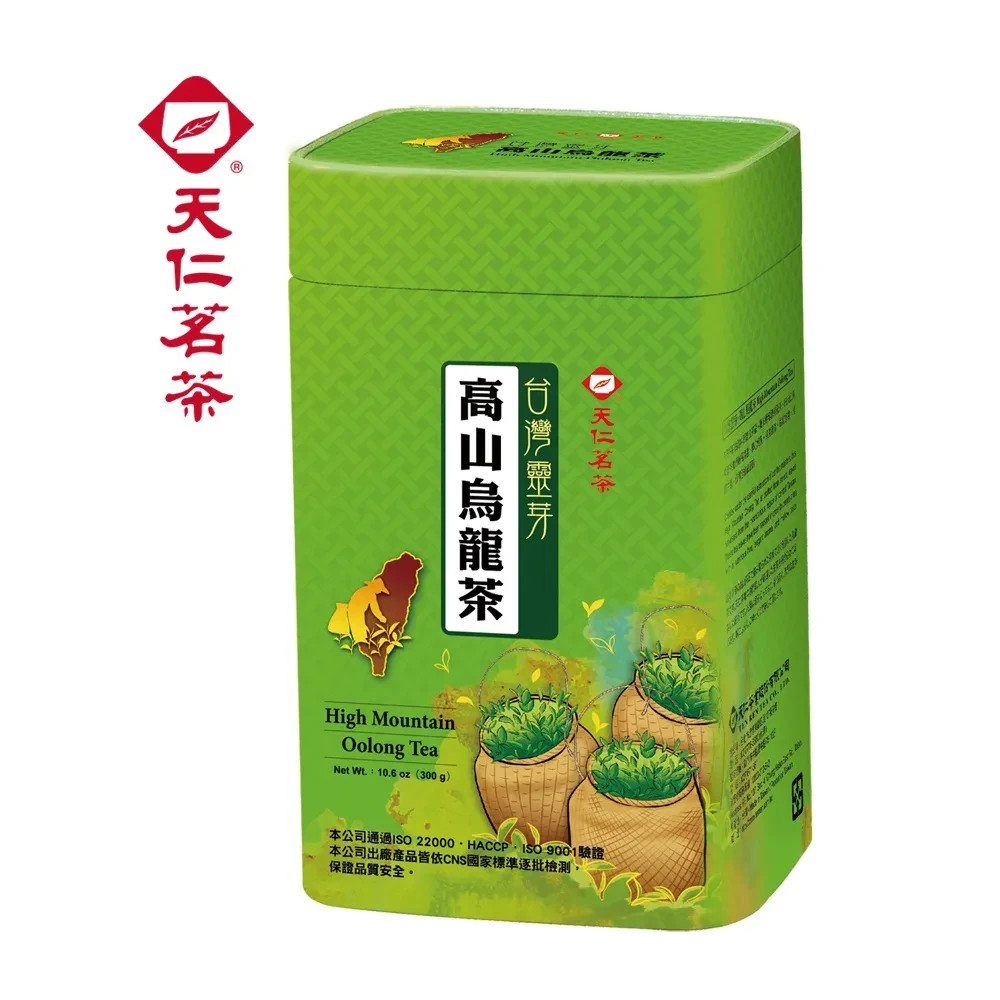 NEW Ten Ren Taiwan High Mountain Oolong Tea 天仁茗茶 台灣靈芽 高山烏龍茶 300g