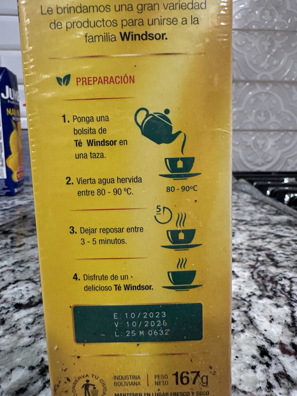 Mix Té Windsor 4 Sabores Differentes Tes