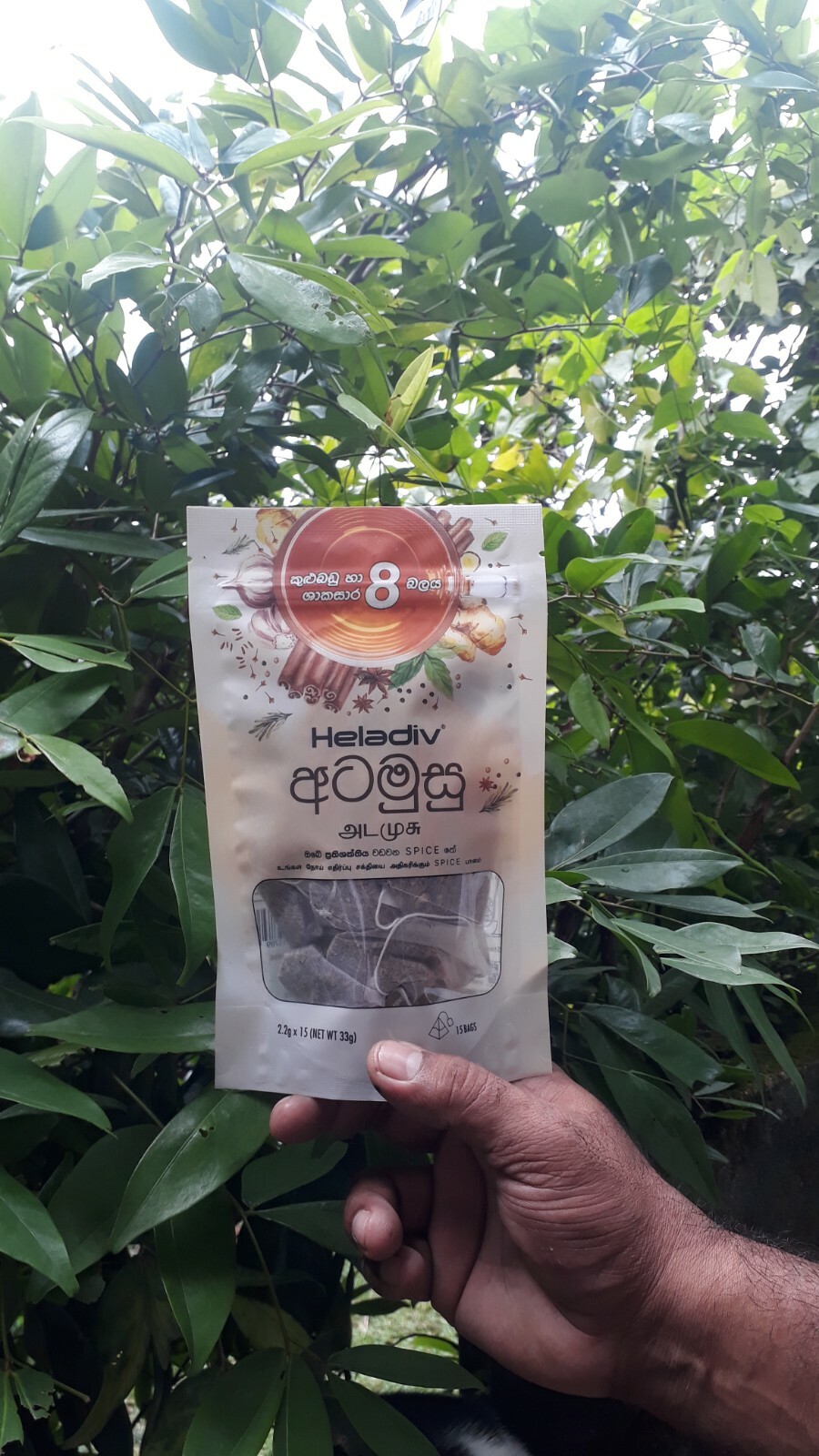 Ceylon Tea Spice Tea Boost your immunity power of 8 spices & herbs 15 Tea Bags