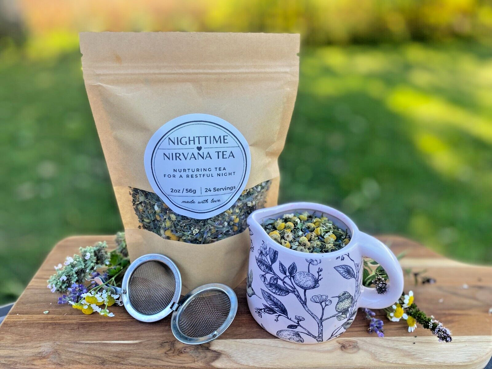 Nighttime Nirvana Herbal Sleep Tea