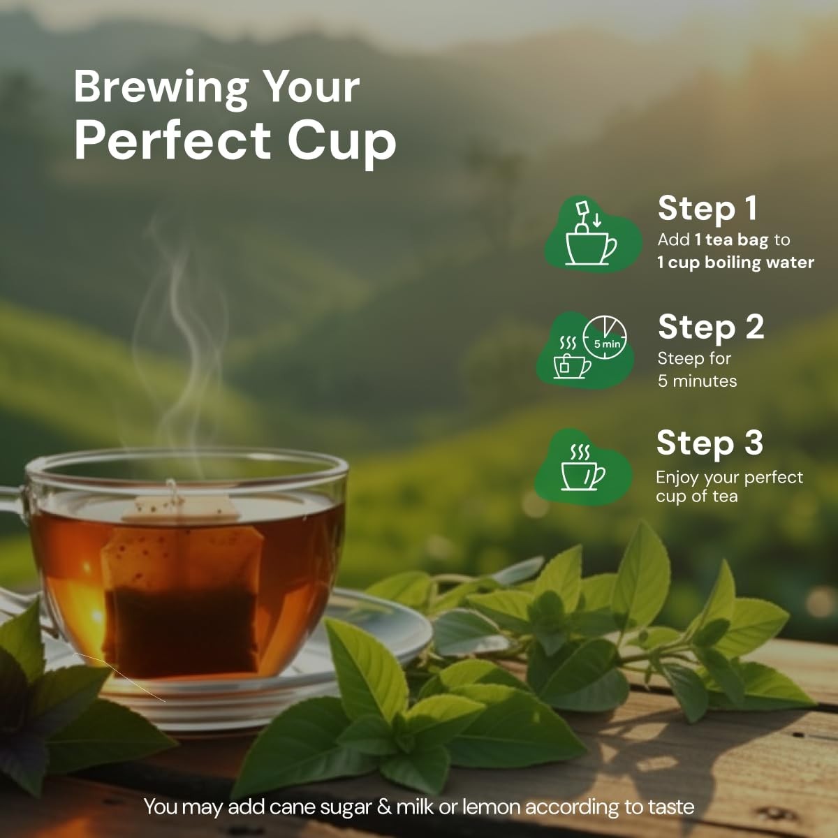 Maharishi Ayurveda All Natural Tulsi Green Tea Premium Herbal Tea, 20 Tea Bag