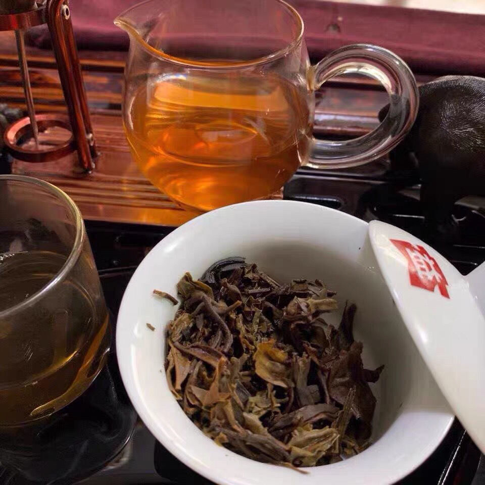 357g 2011 Che Shun Hao Yuan Cha Yi Wu Pu Er Cha Gan Cang Lao Sheng Cha Pu-erh
