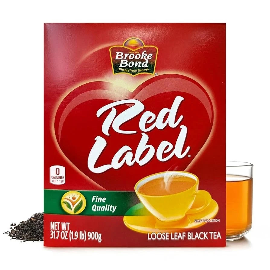 Brooke Bond Red Label Loose Leaf Black Tea 900g (1.9lbs) Free Shipping