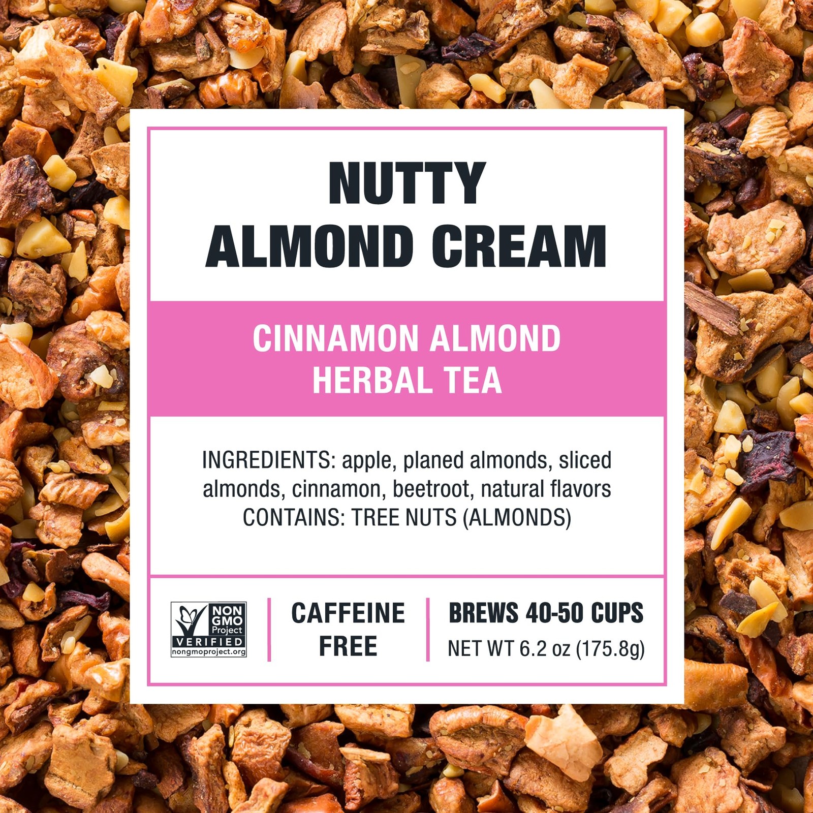 Tiesta Tea – Nutty Almond Cream, Loose Leaf Cinnamon Almond Herbal Tea,