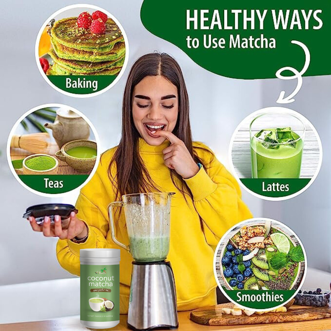 CAcafe Coconut Matcha Creamy and Sweet Japanese Health Drink