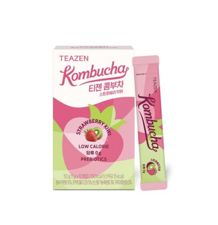 Teazen Kombucha Strawberry Kiwi 5g x 10each Prebiotics