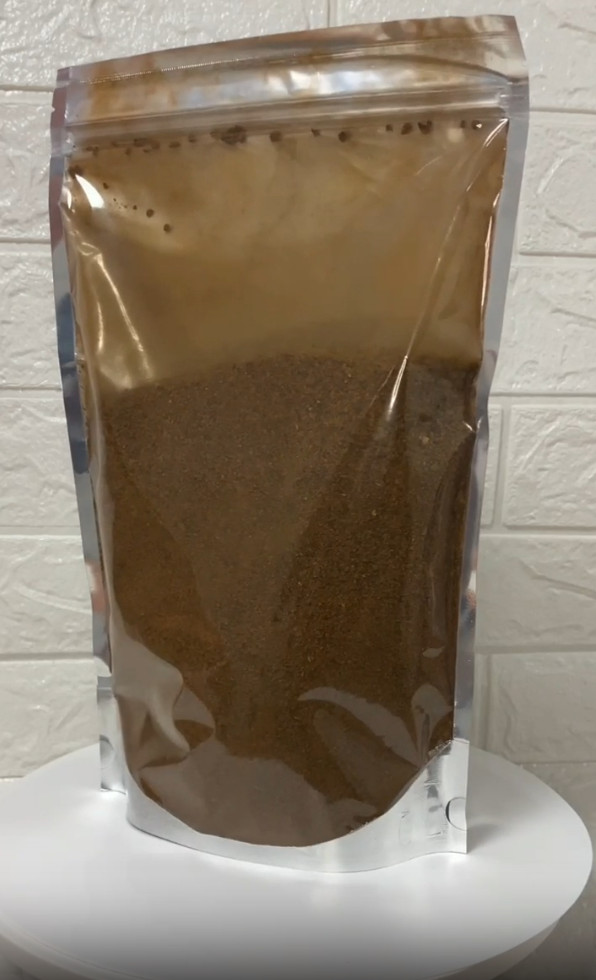 Chaga ground for brewing organic powder hand-picked 500 gm Siberia mushroom tea