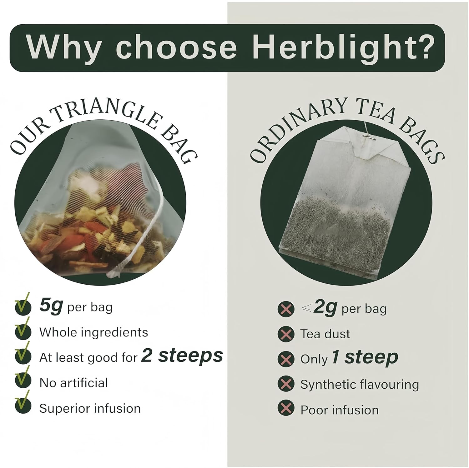 15 Night Calming Time Tea Bags, Sleep Tea for Bedtime Extra Strength with Organi