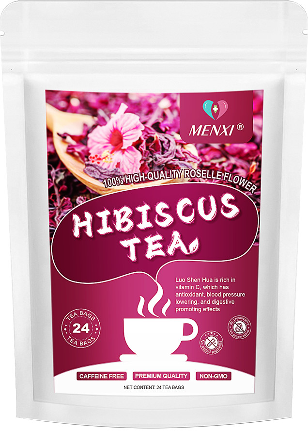 Organic Hibiscus Tea Bags, 100% Pure Dried Hibiscus Flower Tea, Te De Hibisco