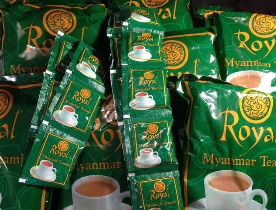 Burmese Teamix Royal Myanmar Tea Milk 3In1 Instant Tea 30 sachets