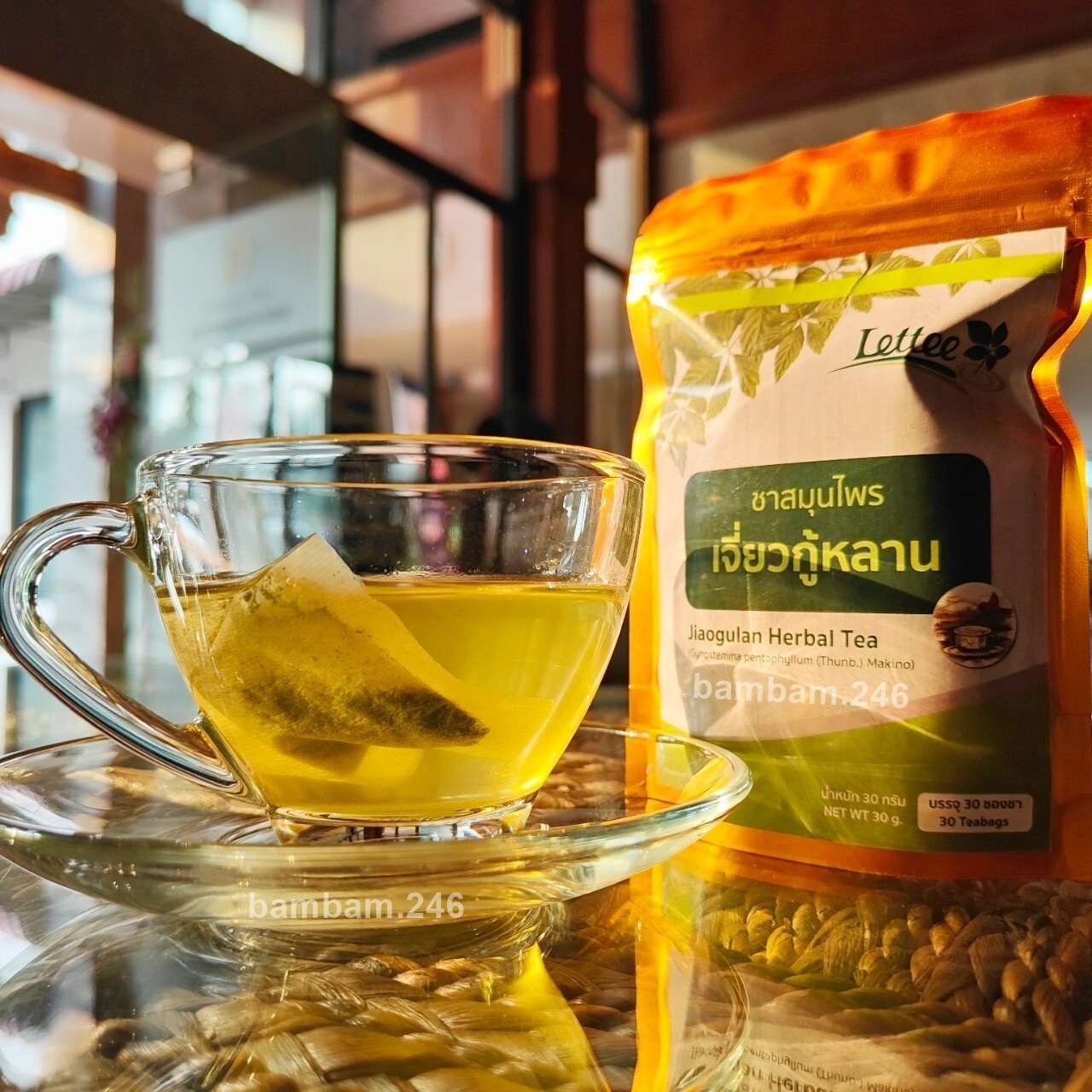 100 Teabags Premium Jiaogulan Tea 100% Natural Organic Tea to Lower Sugar Health