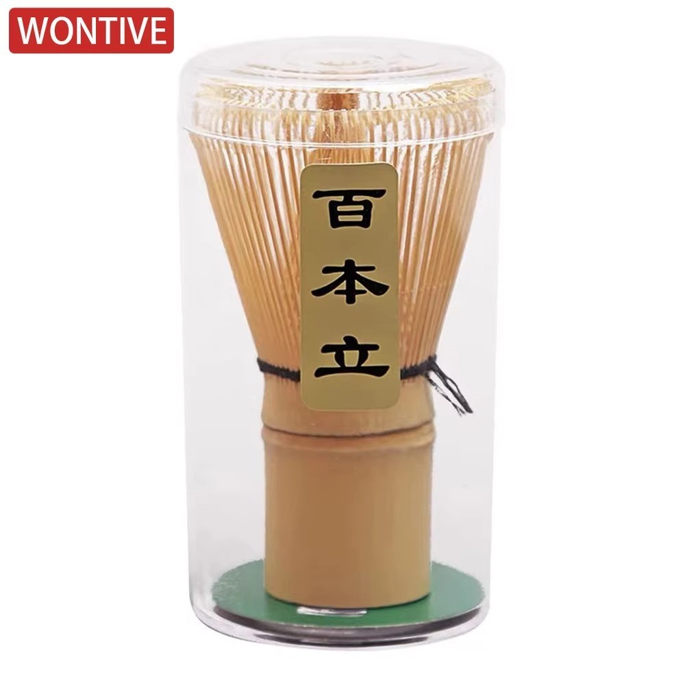 Powder Whisk Green Tea Powder Preparing Brush Matcha Ceremony Bamboo Chasen