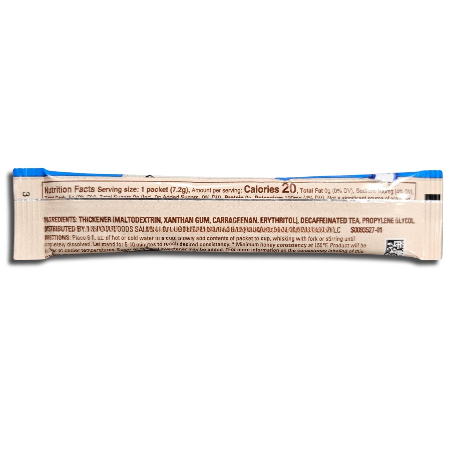 Thickened Decaffeinated Tea Powder | Honey Consistency (#3 Moderately Thick) | .
